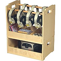 Stacking Audio Storage Units