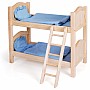 Doll Bunk Bed  Natural