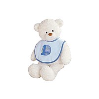 My First Birthday Boy Bear 17"