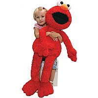 Sesame St. Jumbo Elmo Plush 41"