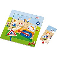 Construction Site Magnetic Puzzle