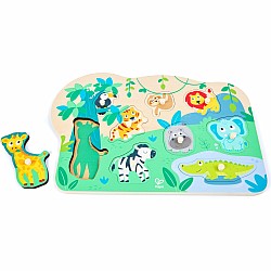 Wild Animals Peg Puzzle