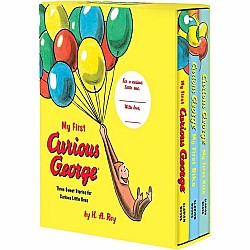 My First Curious George 3-Book Box Set: My First Curious George, Curious George: My First Bike, Curious George: My First Kite