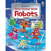 First Sticker Books Robots