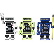 Robot Calculator - White