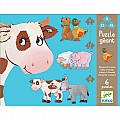 Daisy  Friends 6 Puzzles  9,12,15 Pcs