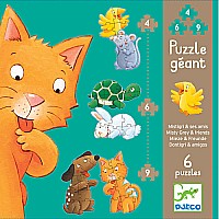 Misty  Friends 6 Puzzles  4,6,9 Pcs