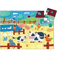 the Cow On the Farm  24pcs