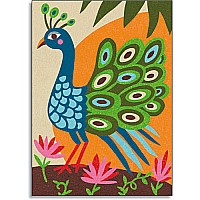 Birds of Paradise Colored Sand Art