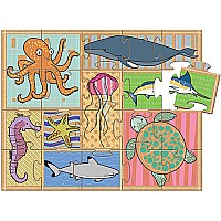 Green Start Puzzles: deep blue sea