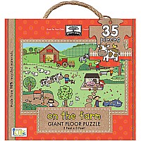 Green Start Giant Floor Puzzles: on the farm