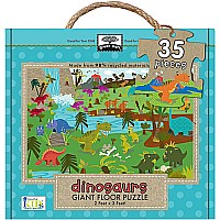 Green Start Dinosaurs Floor Puzzle 