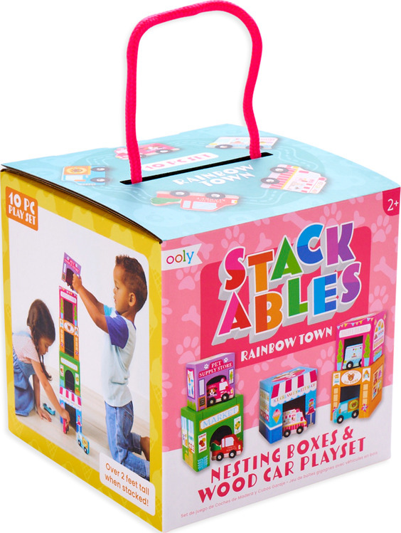 Multicolor Cardboard Kids Toy Storage Box