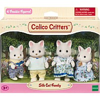 Calico critter Silk Cat Family