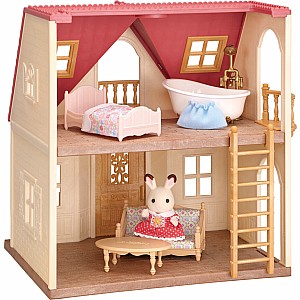Calico Critters Red Roof Cozy Cottage