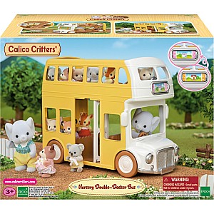Calico Critters Nursery Double Decker Bus