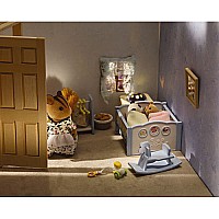Calico Critters Ready for Bed