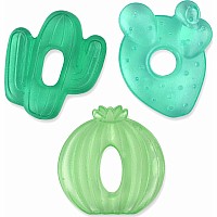 Cutie Coolers - Water-filled Teether (Cactus (3-Pack))