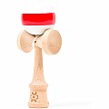Tribute Kendama Single Stripe Grey W. Red Stripe