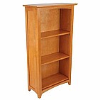 Avalon Tall Bookshelf Honey