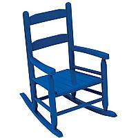 2-Slat Rocking Chair(Blue)