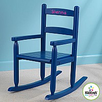 2-Slat Rocking Chair(Blue)