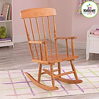 Spindle Rocking Chair Honey