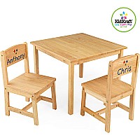 Aspen 2-Chair Set Natural