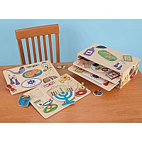 Kidkraft Holiday Puzzles and Rack