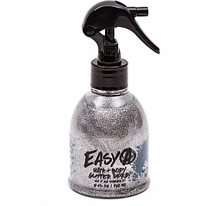 Easy A Hair and Body Glitter Spray - Silver