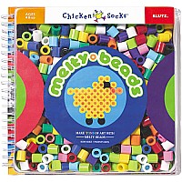 Chicken Socks Melty Beads