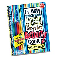 the Only Coloring, Puzzle, Game, Dot-to DOT Activity Book You'll