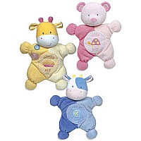 Comfort Cuddly Rattle Toy Pink - Blue - Yellow
