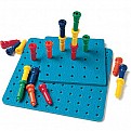 Tall-Stacker Pegs & Pegboard Set