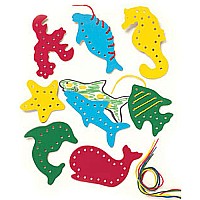 Lacing and Tracing Sea Life