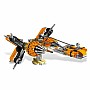 Anakin Skywalker and Sebulba's Podracers