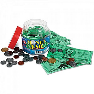 Money Jar, Play Money Set