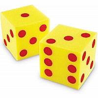 Giant Soft Dot Cubes, Set of 2