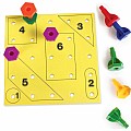 Rainbow Peg Play Activity Set