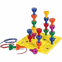 Rainbow Peg Play Activity Set