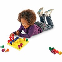 Rainbow Peg Play Activity Set