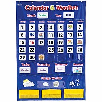 Calendar and Weather Pocket Chart