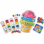 Rainbow Color Cones Game