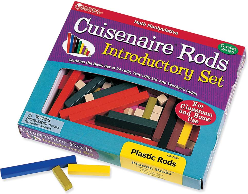 Cuisenaire Rods Intro Set,plastic Kool & Child