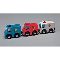 Emergency Vehcile Set w Light and Sound
