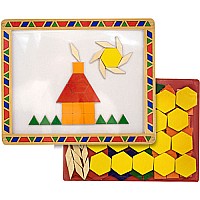 Magnetic Pattern Blocks Set