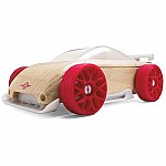 Automoblox C9-r Sportscar White/ Red Mini