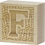Artisan Letter Blocks F