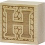 Artisan Letter Blocks H