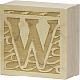 Artisan Letter Blocks W